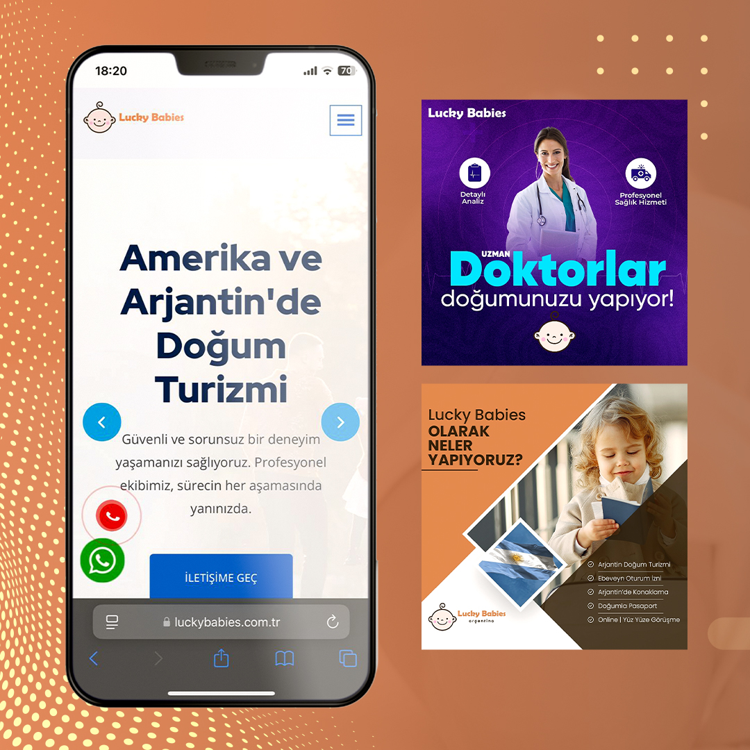 Grafik Tasarım, Sosyal Medya Yönetimi, Web Tasarım