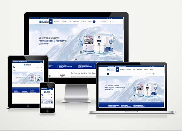 E-Ticaret Su Arıtma Web Paketi
