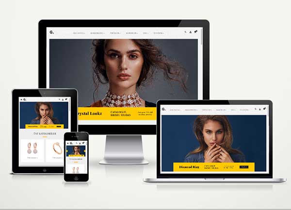 E-Ticaret Kuyumcu Web Paketi