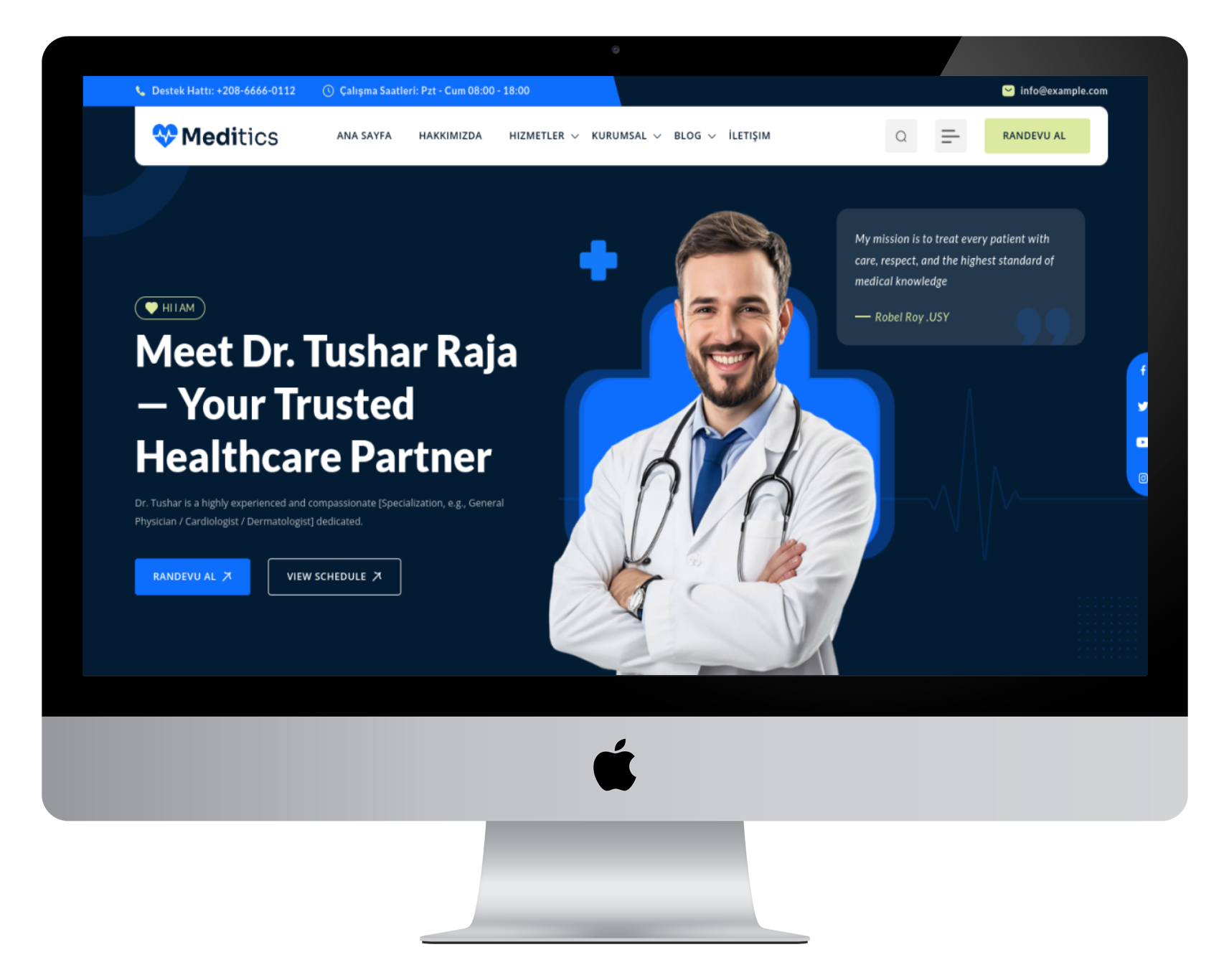 Diş Kliniği ve Dişçi Web Sitesi