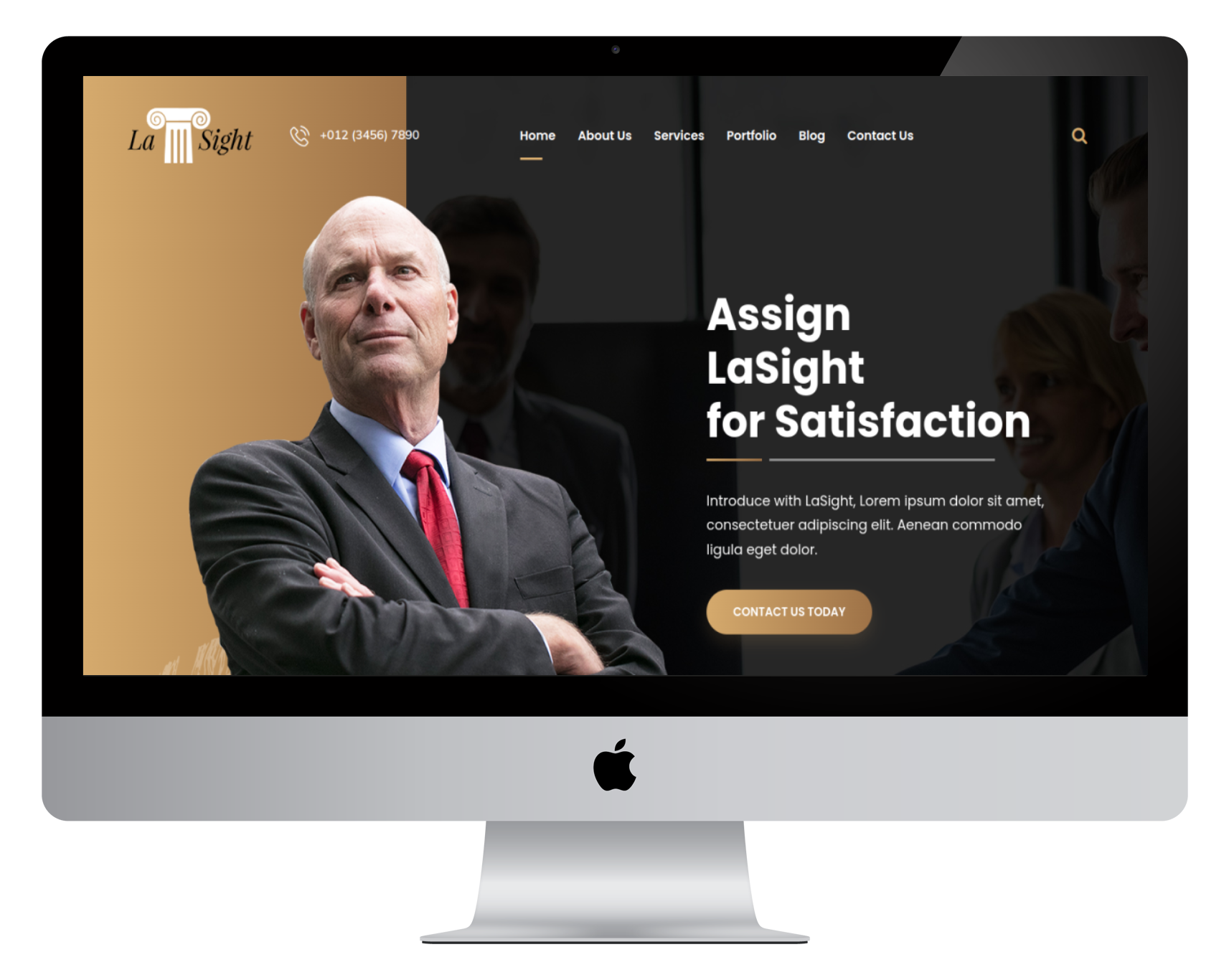 Avukat Web Sitesi Tasarımı