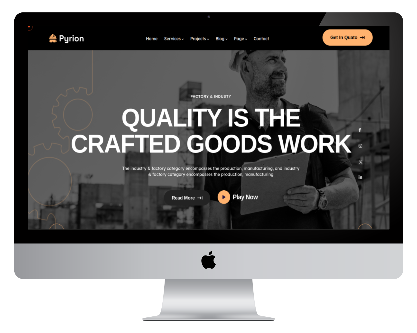 Sanayi ve Fabrika Web Tasarımı