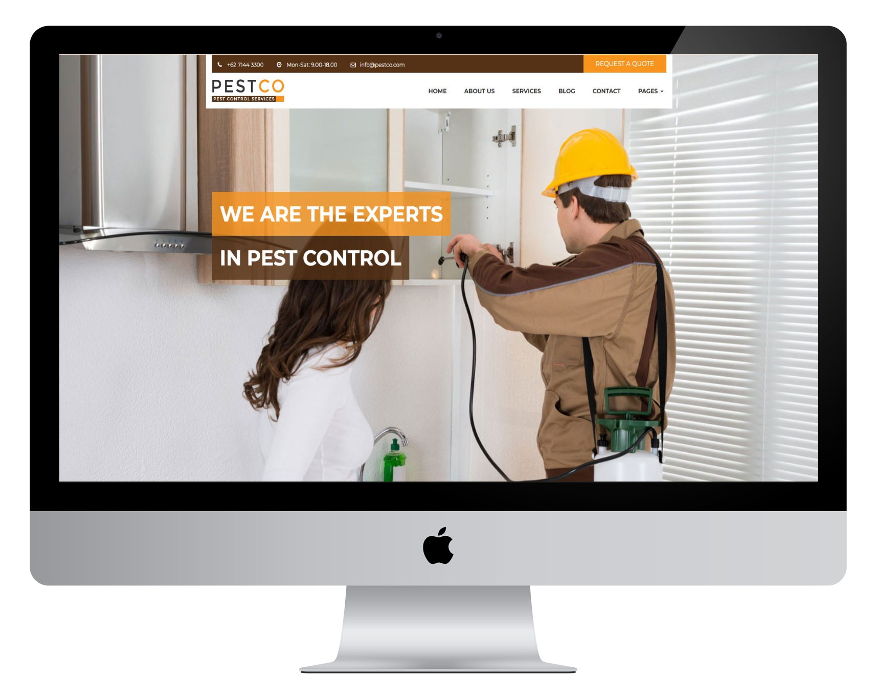 Haşere İlaçlama Web Sitesi